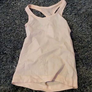 Lululemon pink tank top